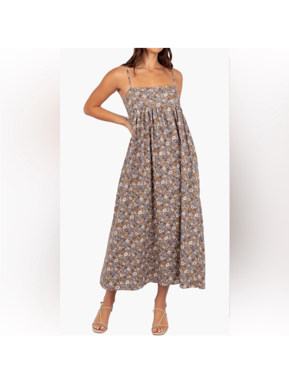 Petal and Pup Andy Ditsy Floral Maxi Dress Worn Once